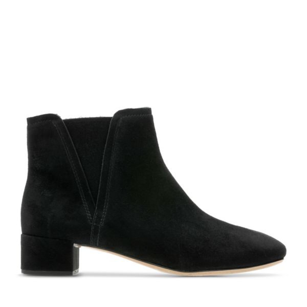 Clarks Womens Orabella Ruby Ankle Boots Black | CA-6541093